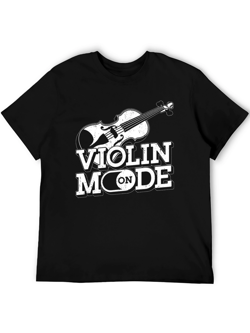 Violin Mode On - Graphic T-Shirt for Musicians