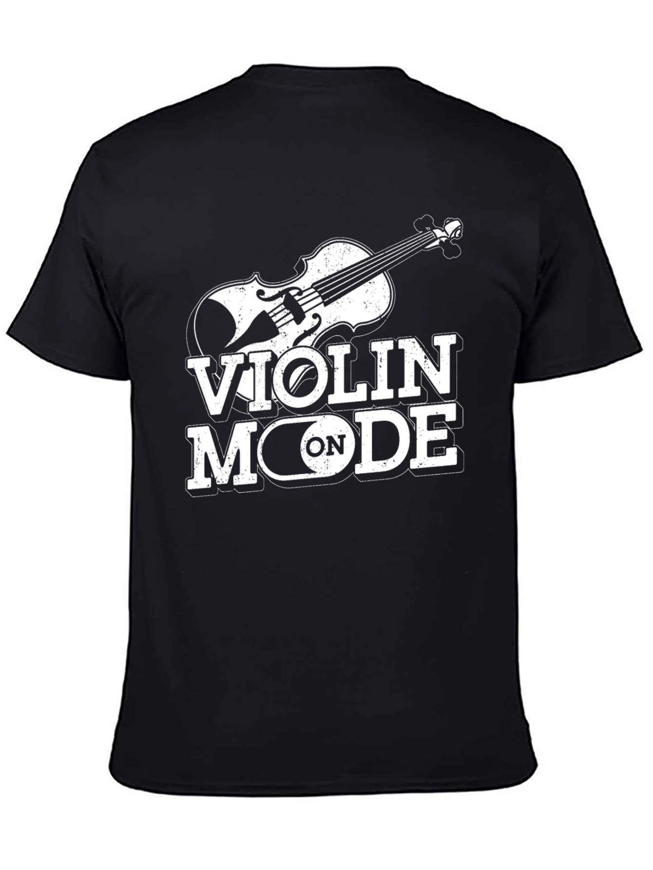 Violin Mode On - Graphic T-Shirt for Musicians