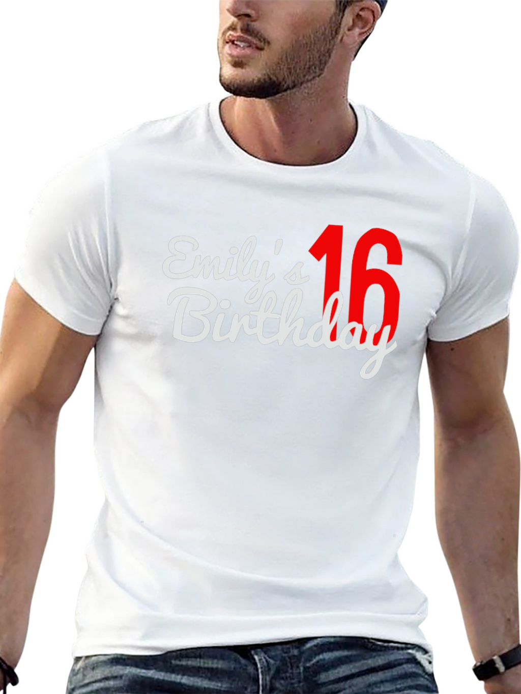 Emilys 16th Birthday T-Shirt - Black
