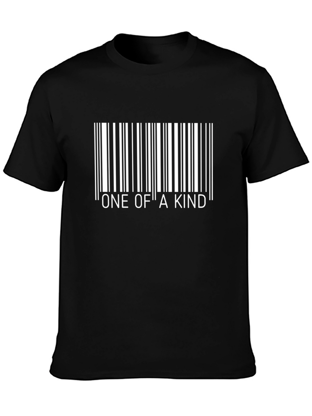Unique Barcode One Of A Kind Graphic Tee