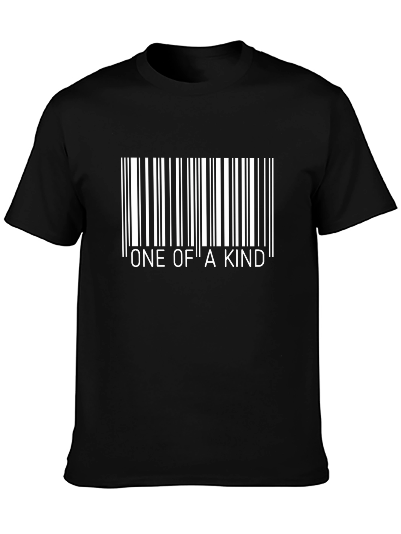 Unique Barcode One Of A Kind Graphic Tee