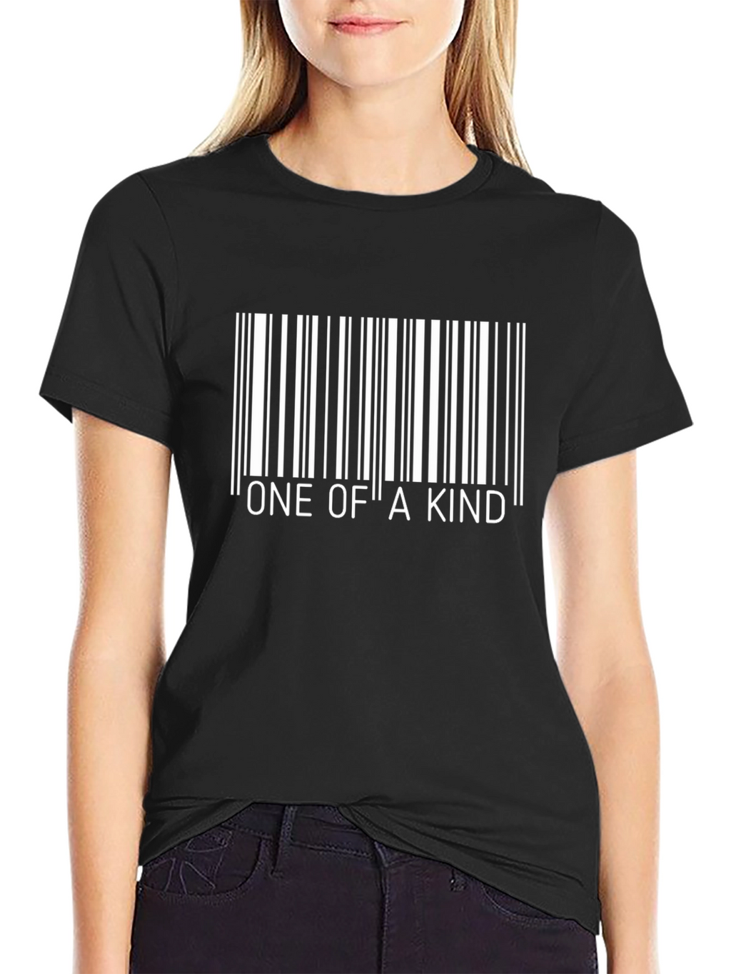 Unique Barcode One Of A Kind Graphic Tee