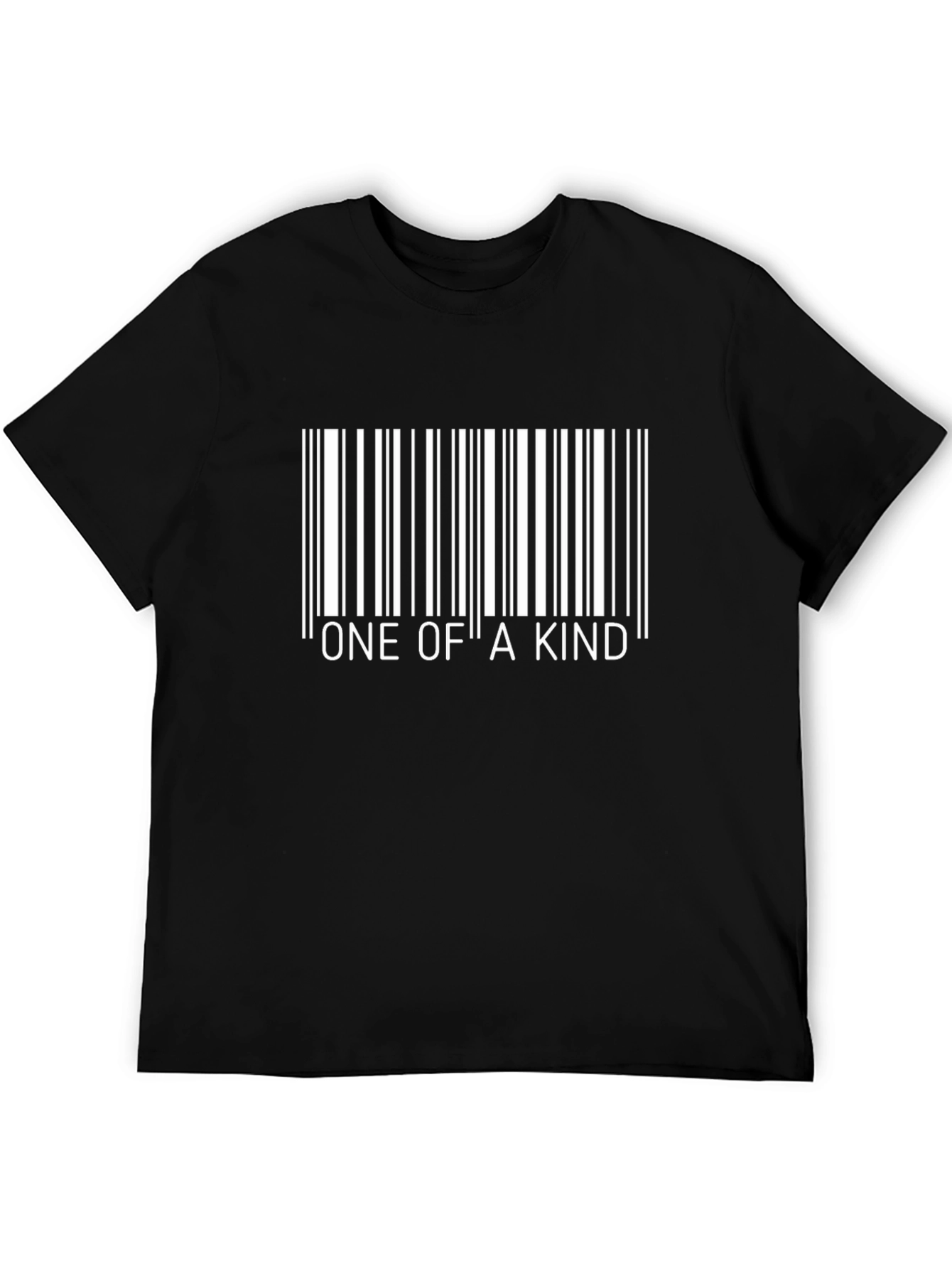Unique Barcode One Of A Kind Graphic Tee