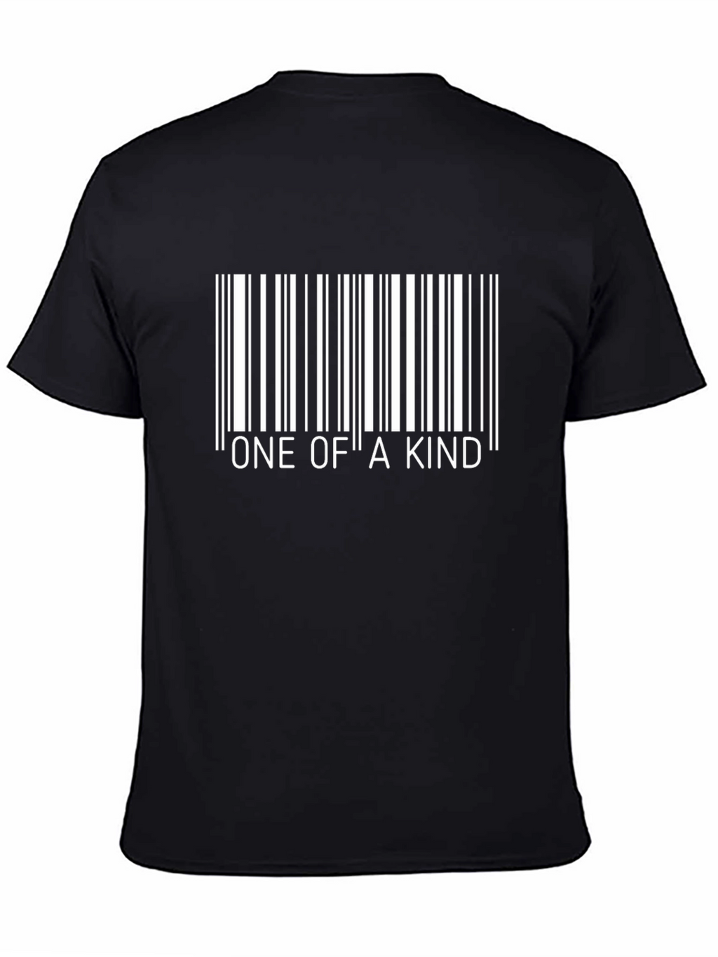 Unique Barcode One Of A Kind Graphic Tee