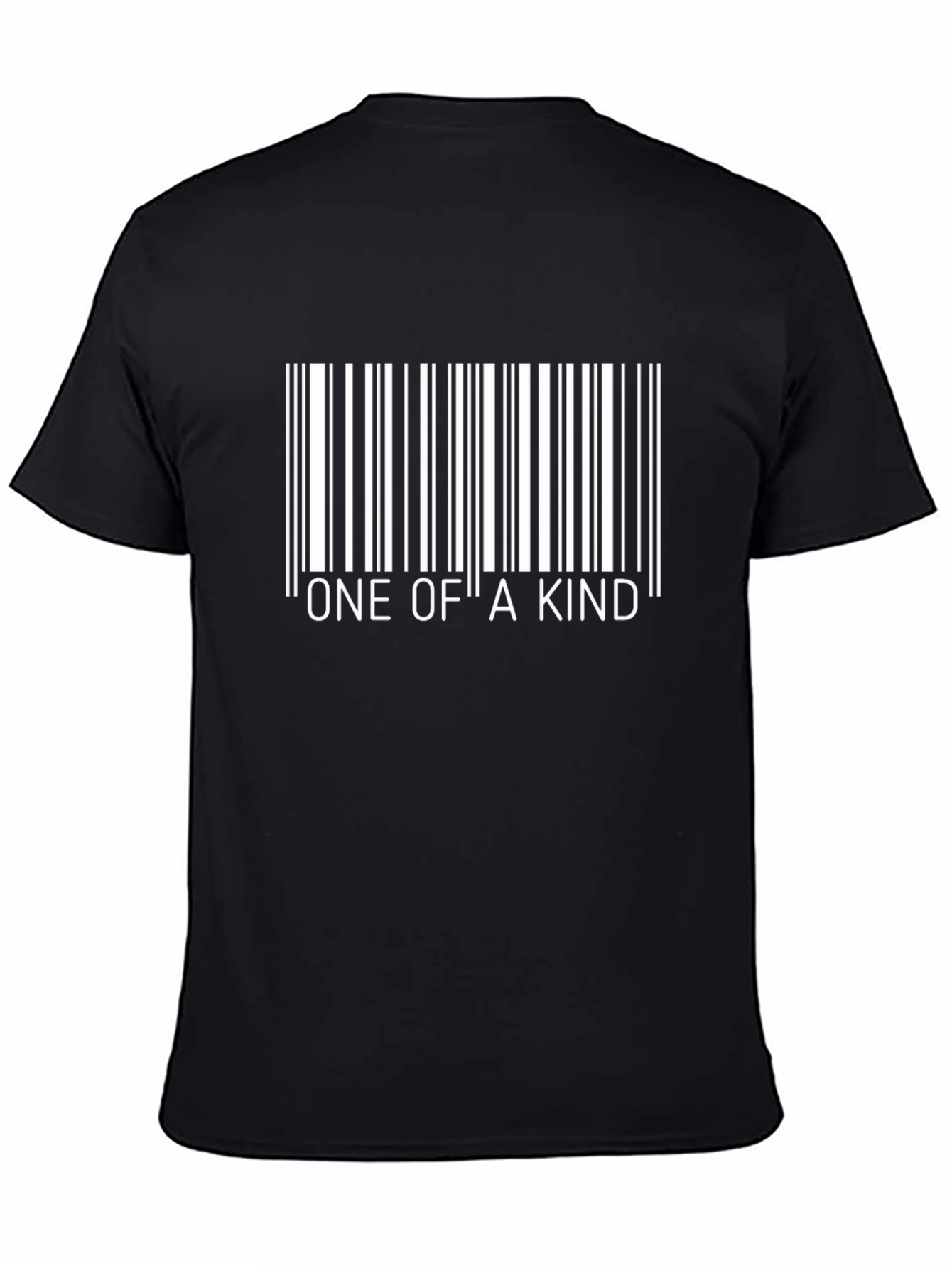 Unique Barcode One Of A Kind Graphic Tee