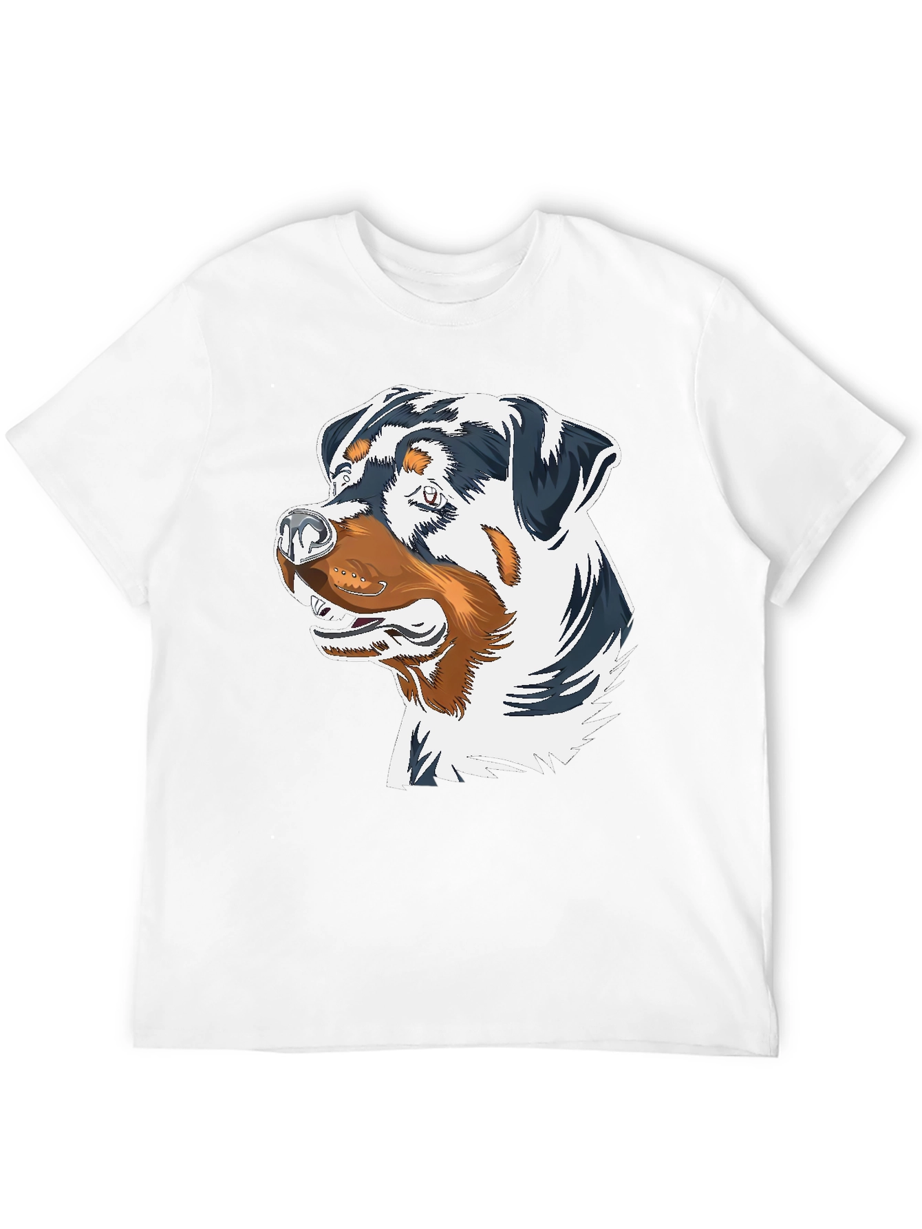 Rottweiler Dog Graphic Tee - Cool Dog Lover Shirt