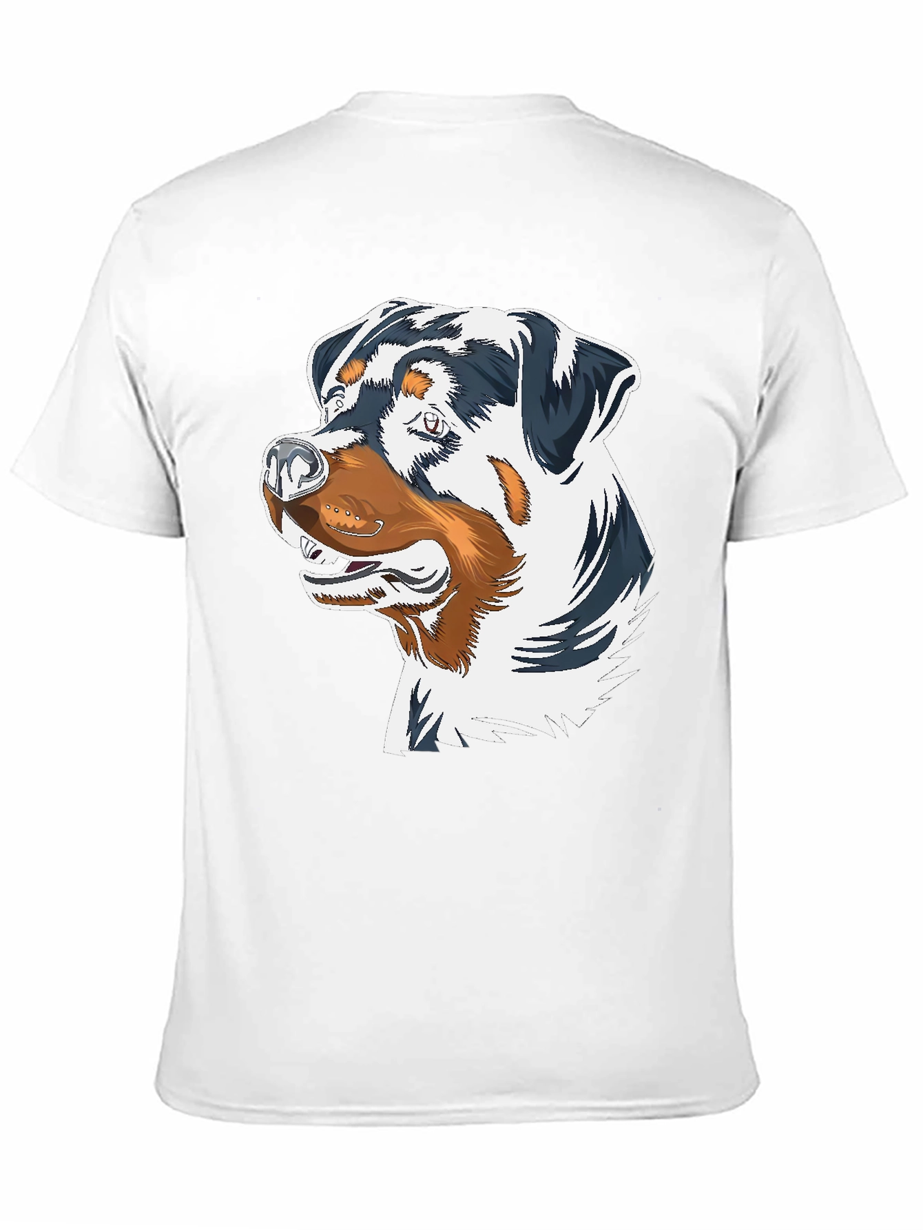 Rottweiler Dog Graphic Tee - Cool Dog Lover Shirt