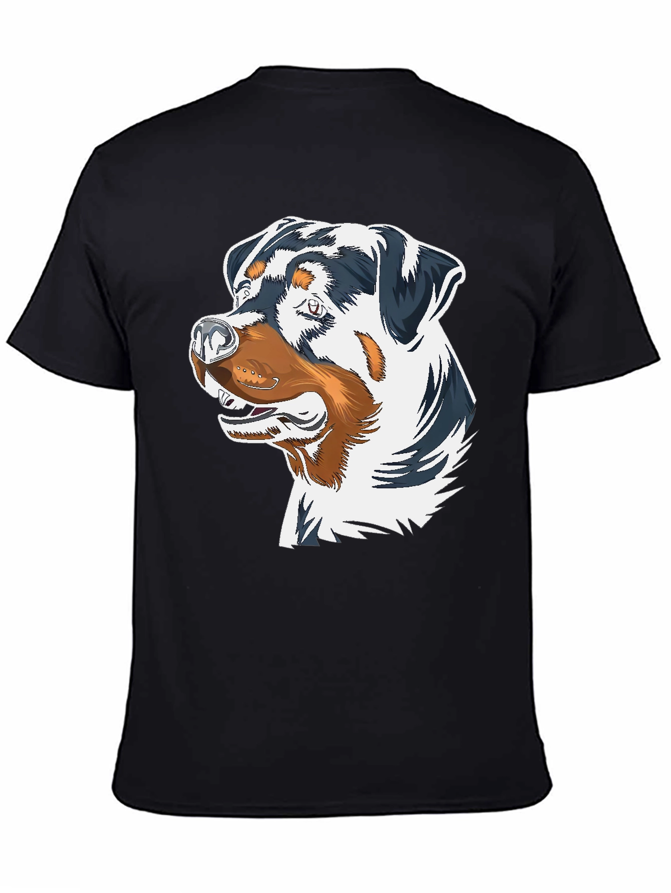Rottweiler Dog Graphic Tee - Cool Dog Lover Shirt