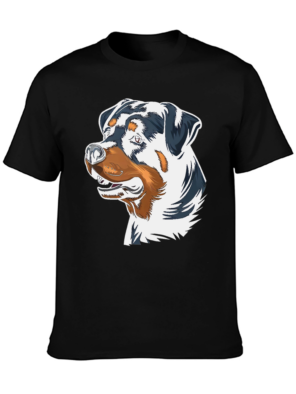 Rottweiler Dog Graphic Tee - Cool Dog Lover Shirt