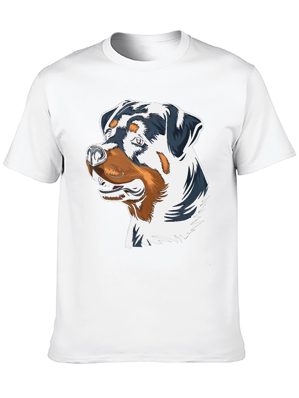 Rottweiler Dog Graphic Tee - Cool Dog Lover Shirt