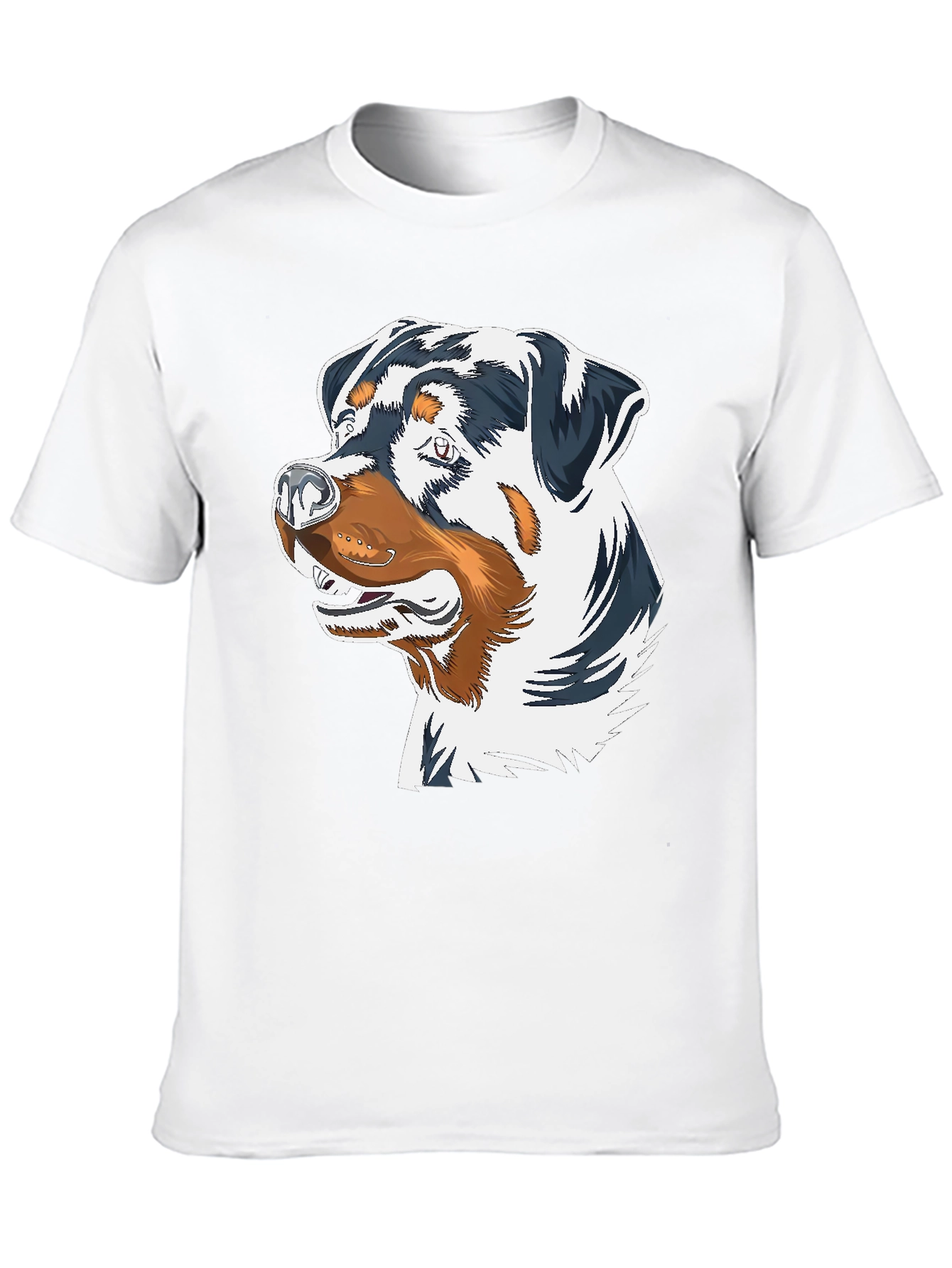 Rottweiler Dog Graphic Tee - Cool Dog Lover Shirt