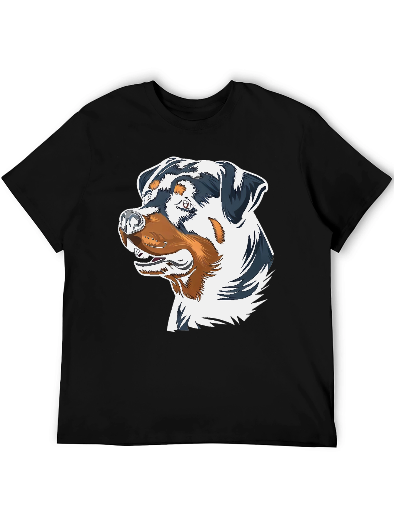 Rottweiler Dog Graphic Tee - Cool Dog Lover Shirt