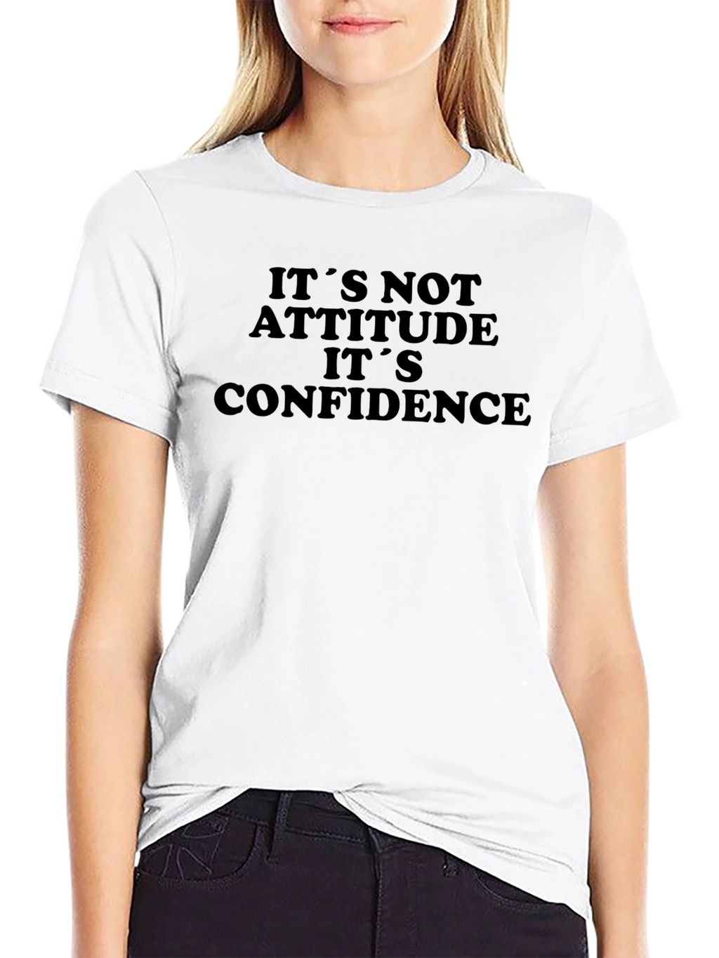 Confidence Graphic Tee - Black Unisex