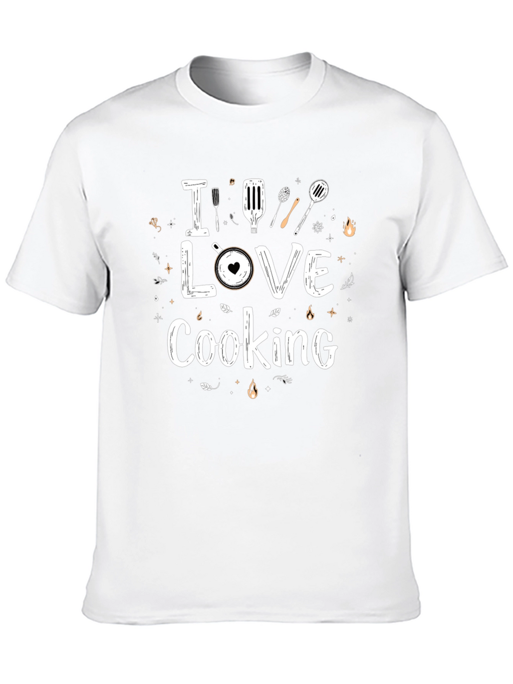 I Love Cooking Graphic T-Shirt
