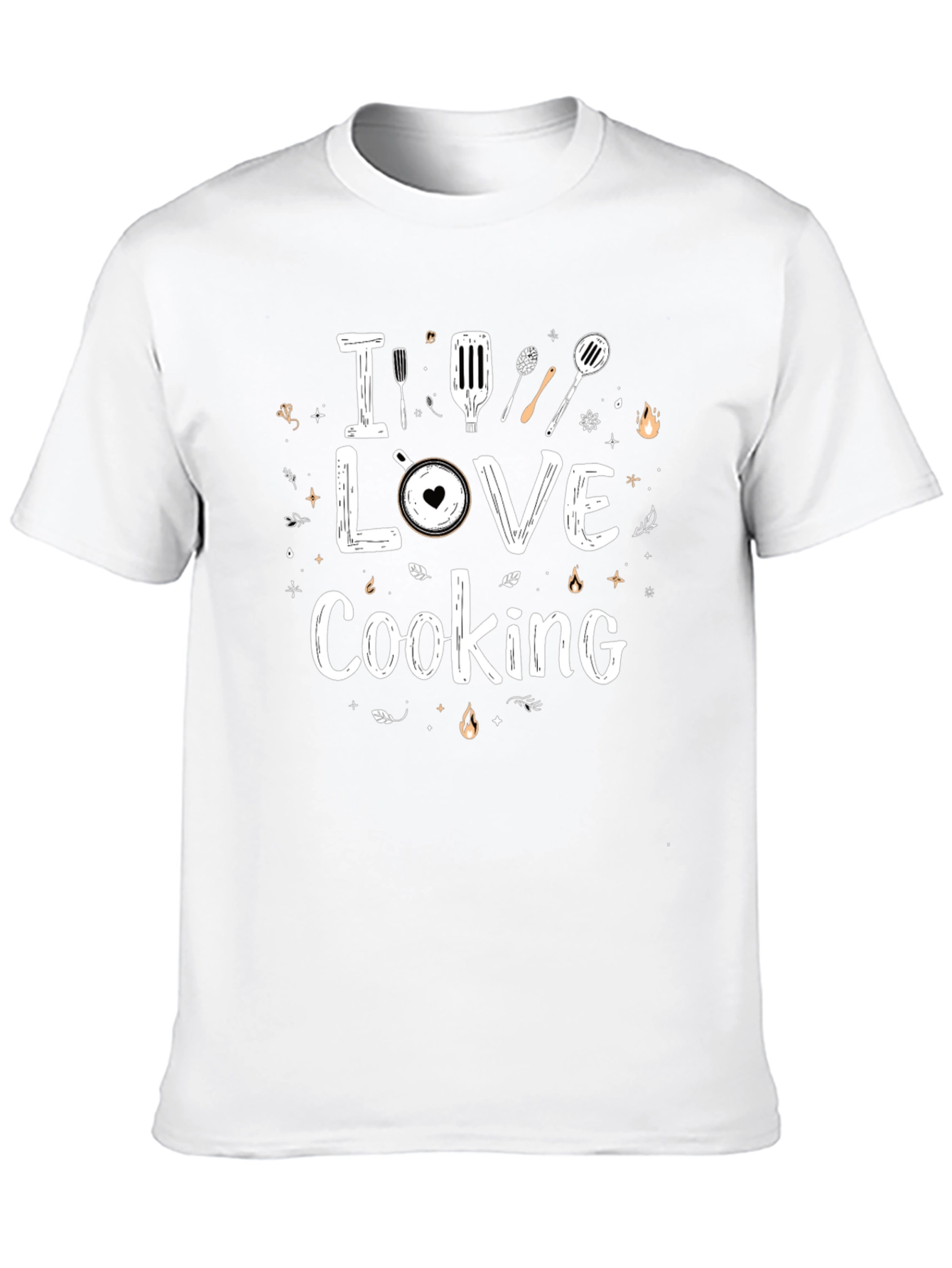 I Love Cooking Graphic T-Shirt