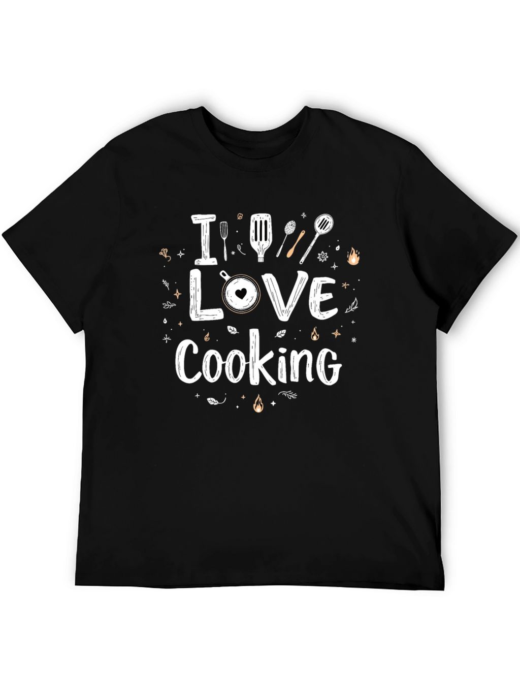 I Love Cooking Graphic T-Shirt