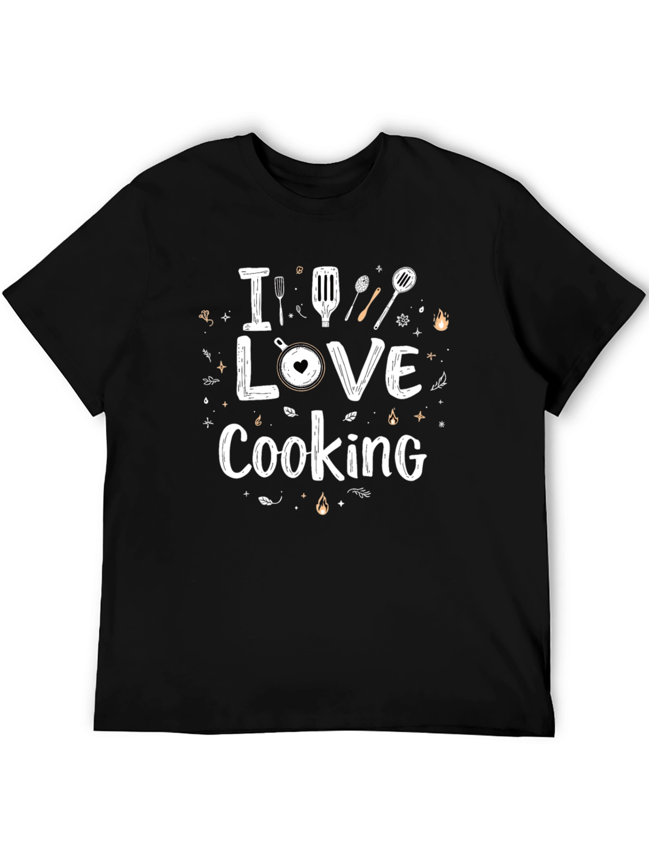 I Love Cooking Graphic T-Shirt