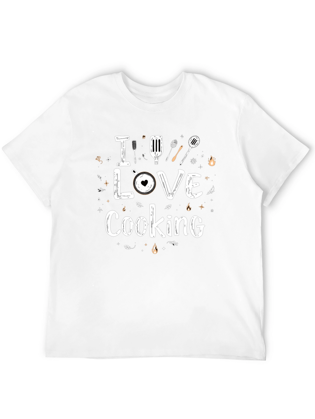 I Love Cooking Graphic T-Shirt