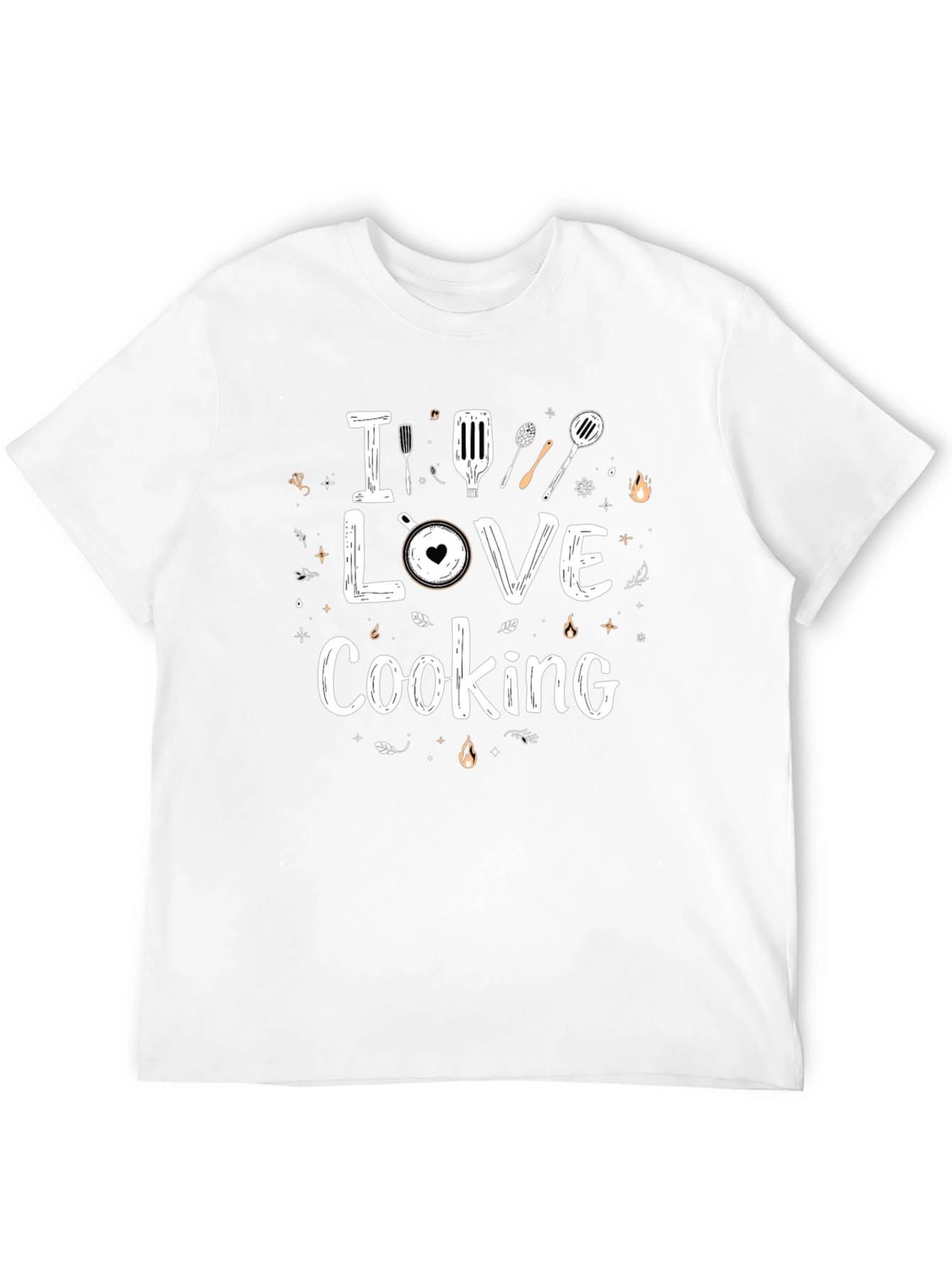 I Love Cooking Graphic T-Shirt