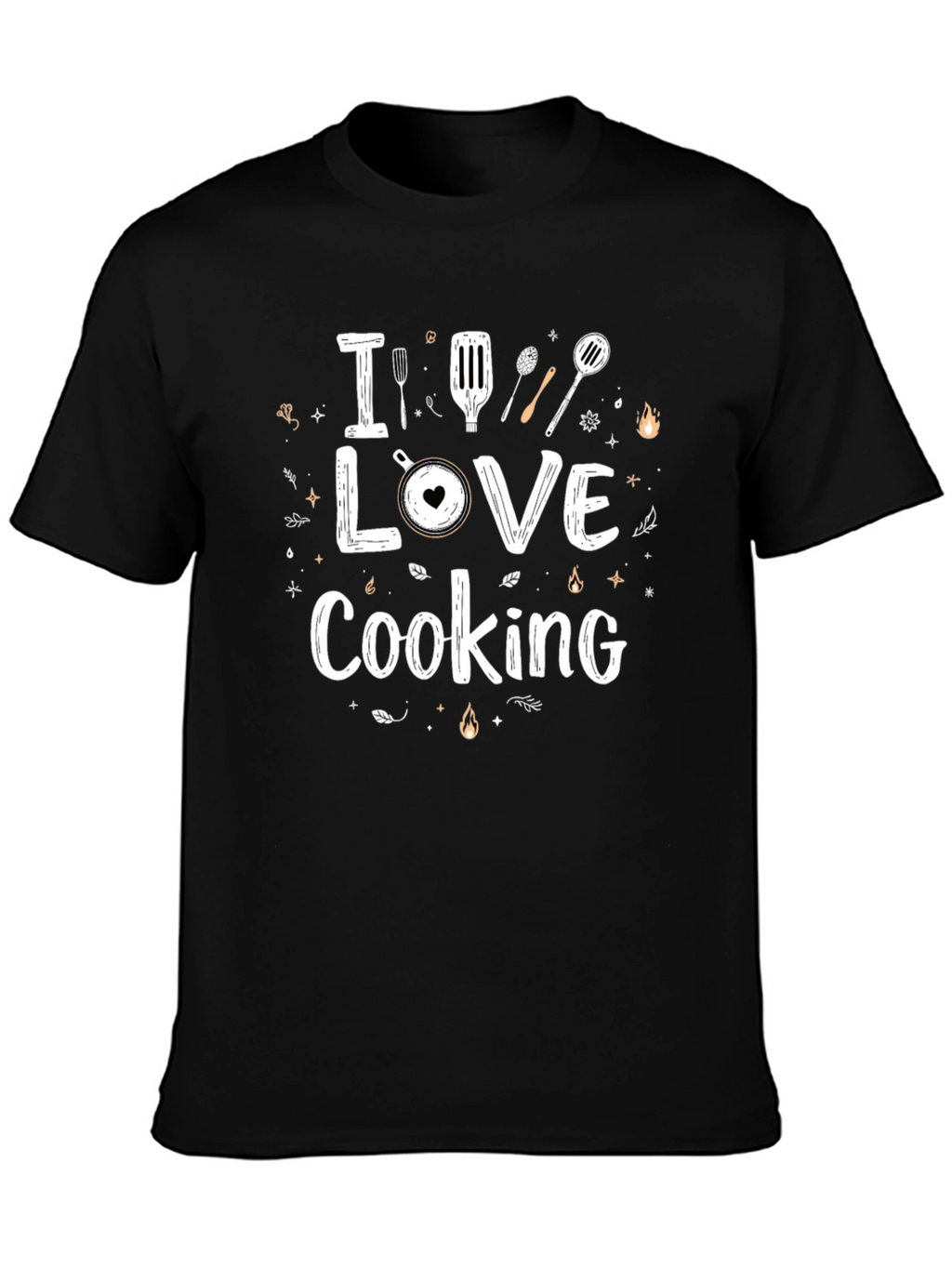 I Love Cooking Graphic T-Shirt