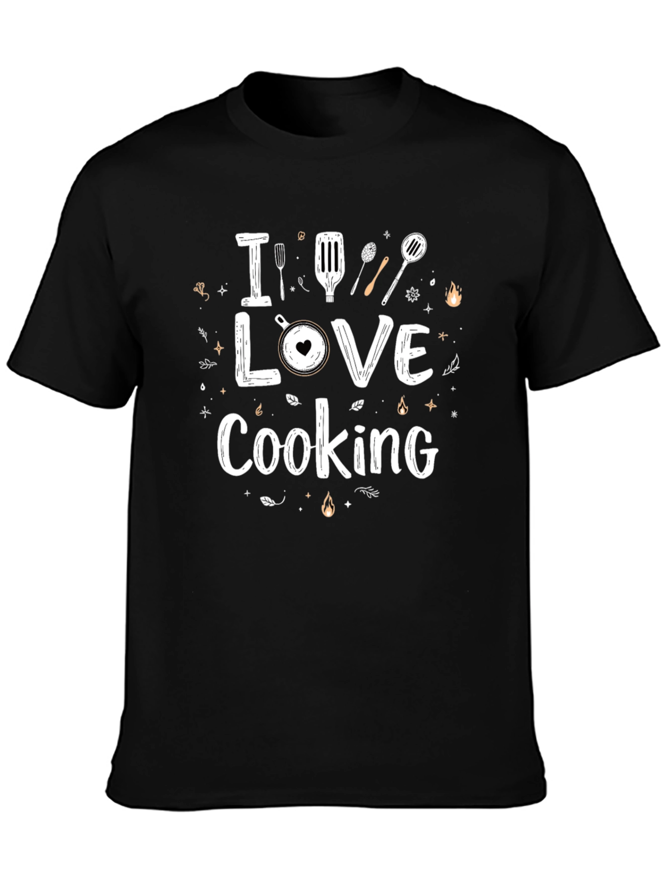 I Love Cooking Graphic T-Shirt