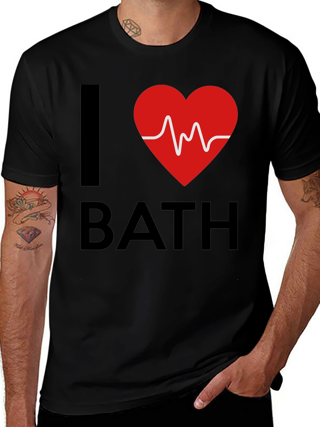 I Heart Bath T-Shirt