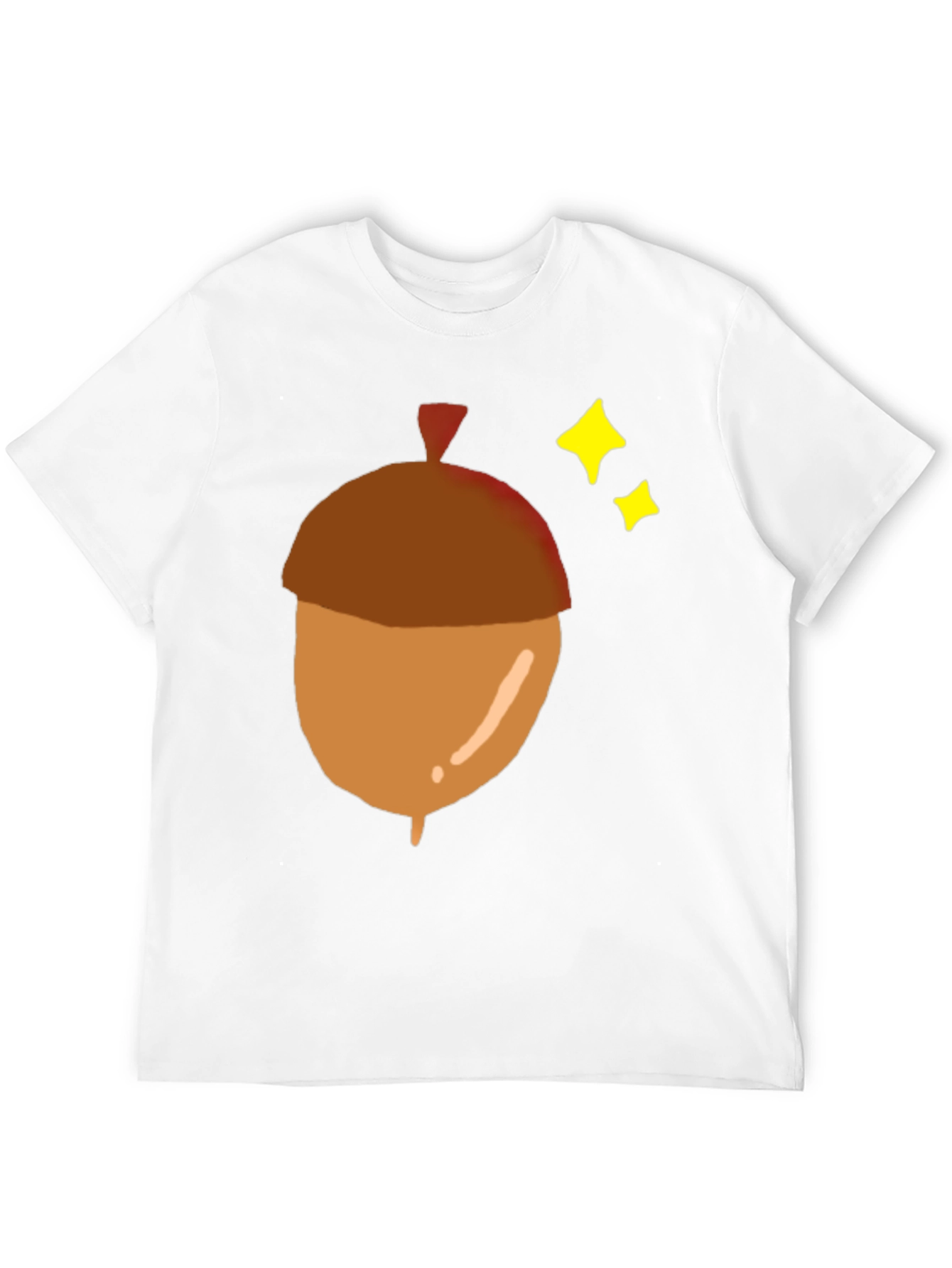 Acorn Graphic Tee - Nature Inspired Mens T-Shirt