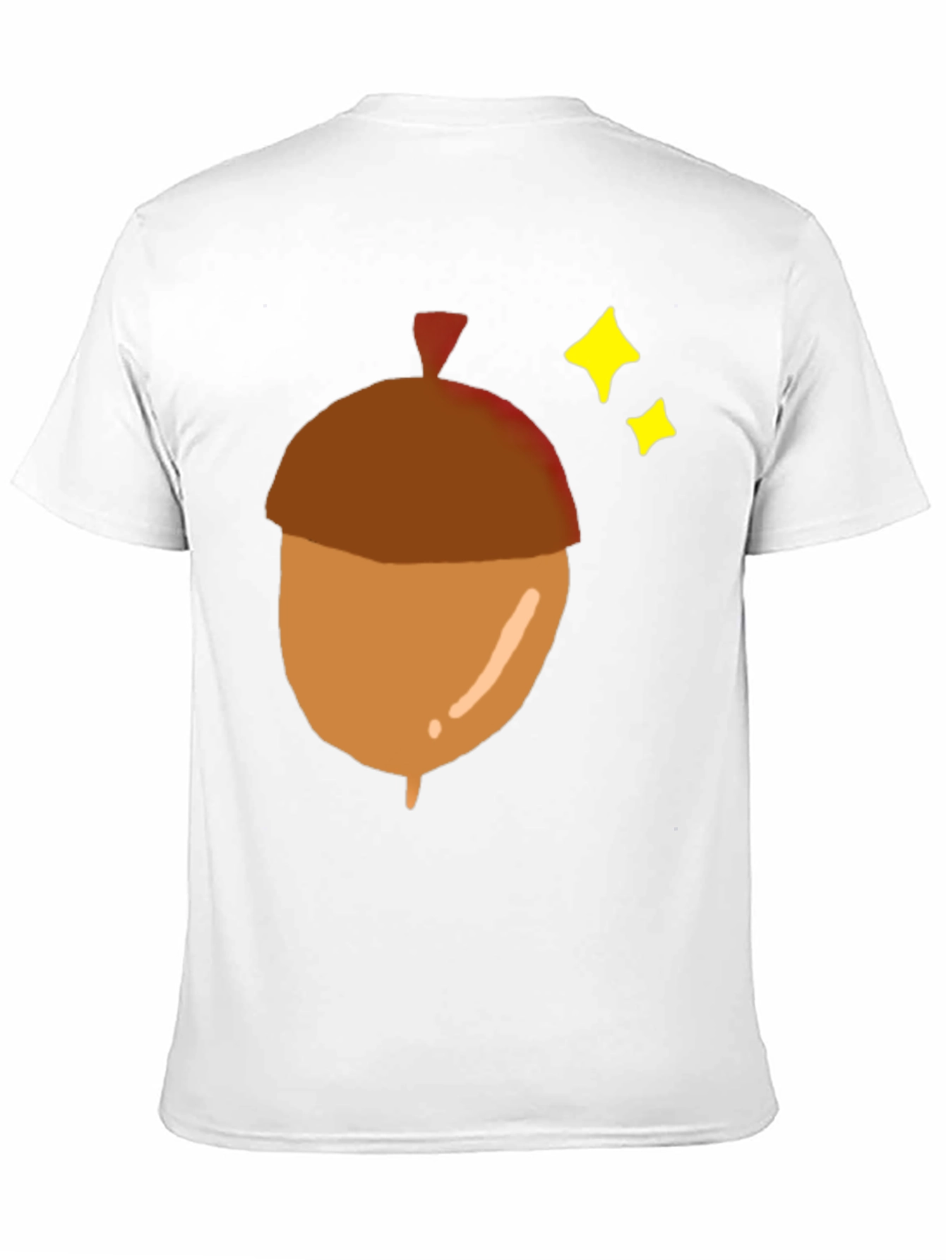 Acorn Graphic Tee - Nature Inspired Mens T-Shirt
