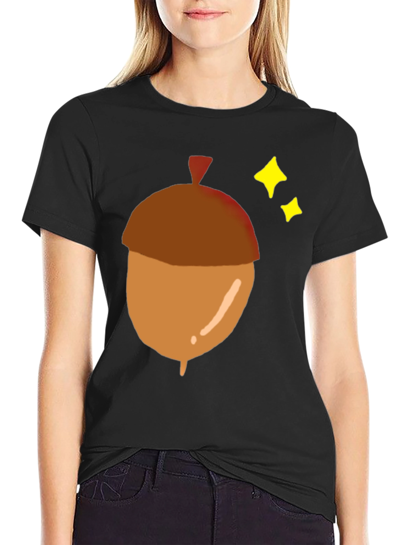 Acorn Graphic Tee - Nature Inspired Mens T-Shirt
