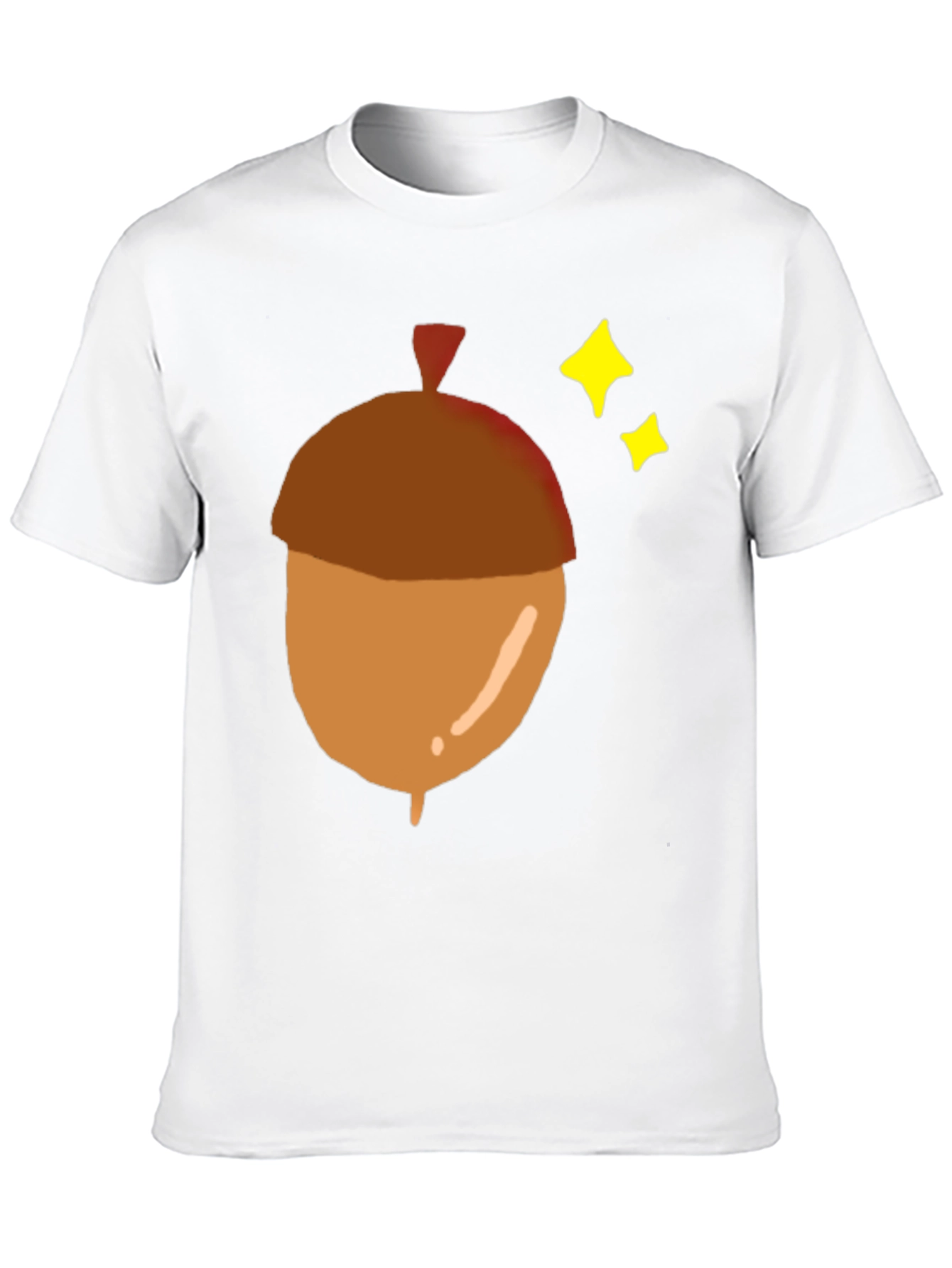 Acorn Graphic Tee - Nature Inspired Mens T-Shirt