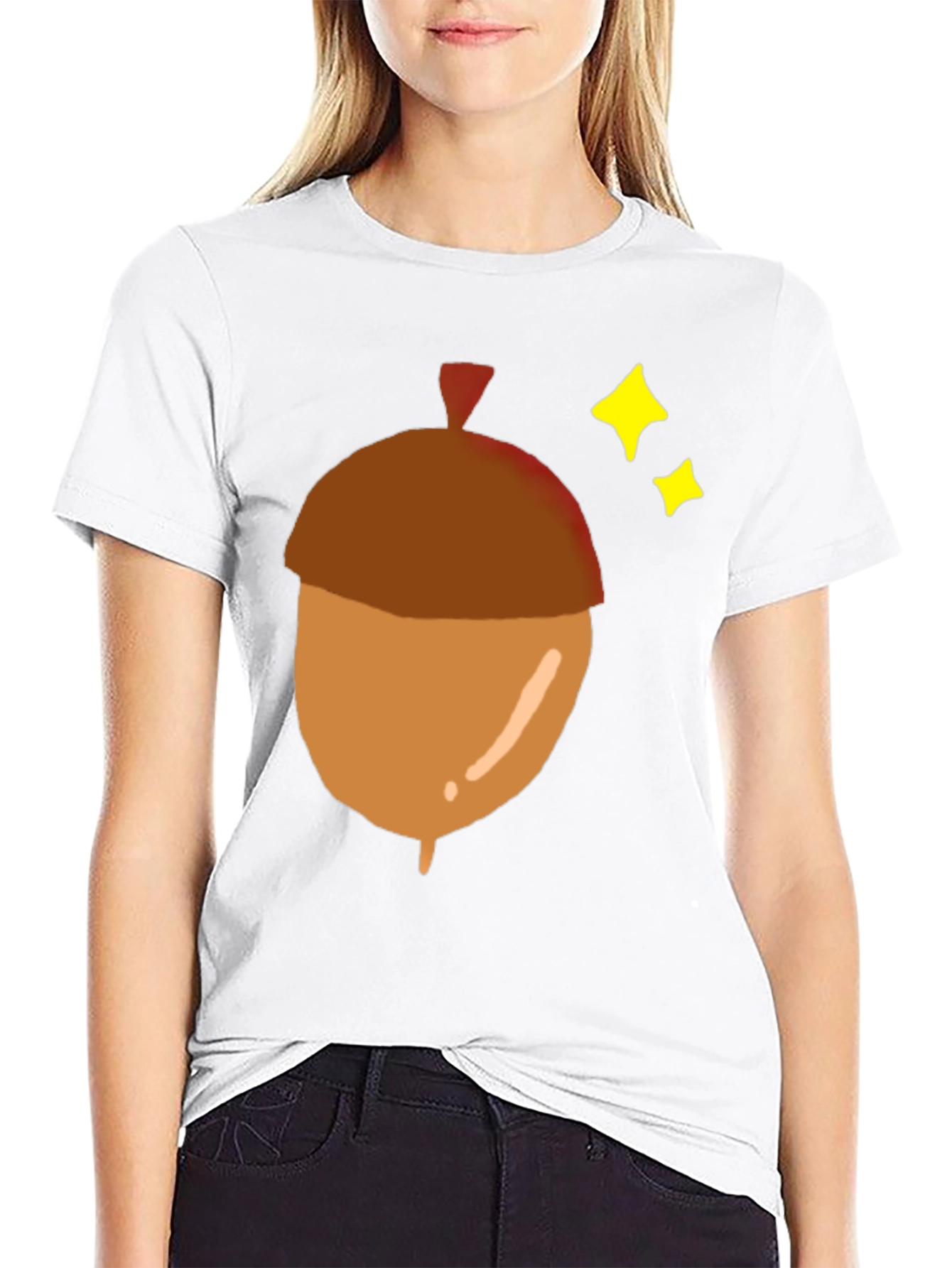 Acorn Graphic Tee - Nature Inspired Mens T-Shirt