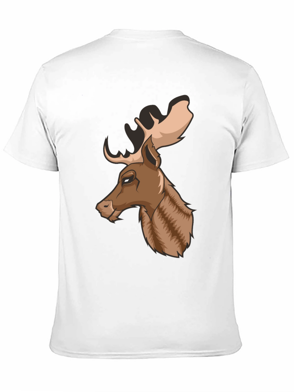 Cool Moose Graphic Tee - Mens Black T-Shirt