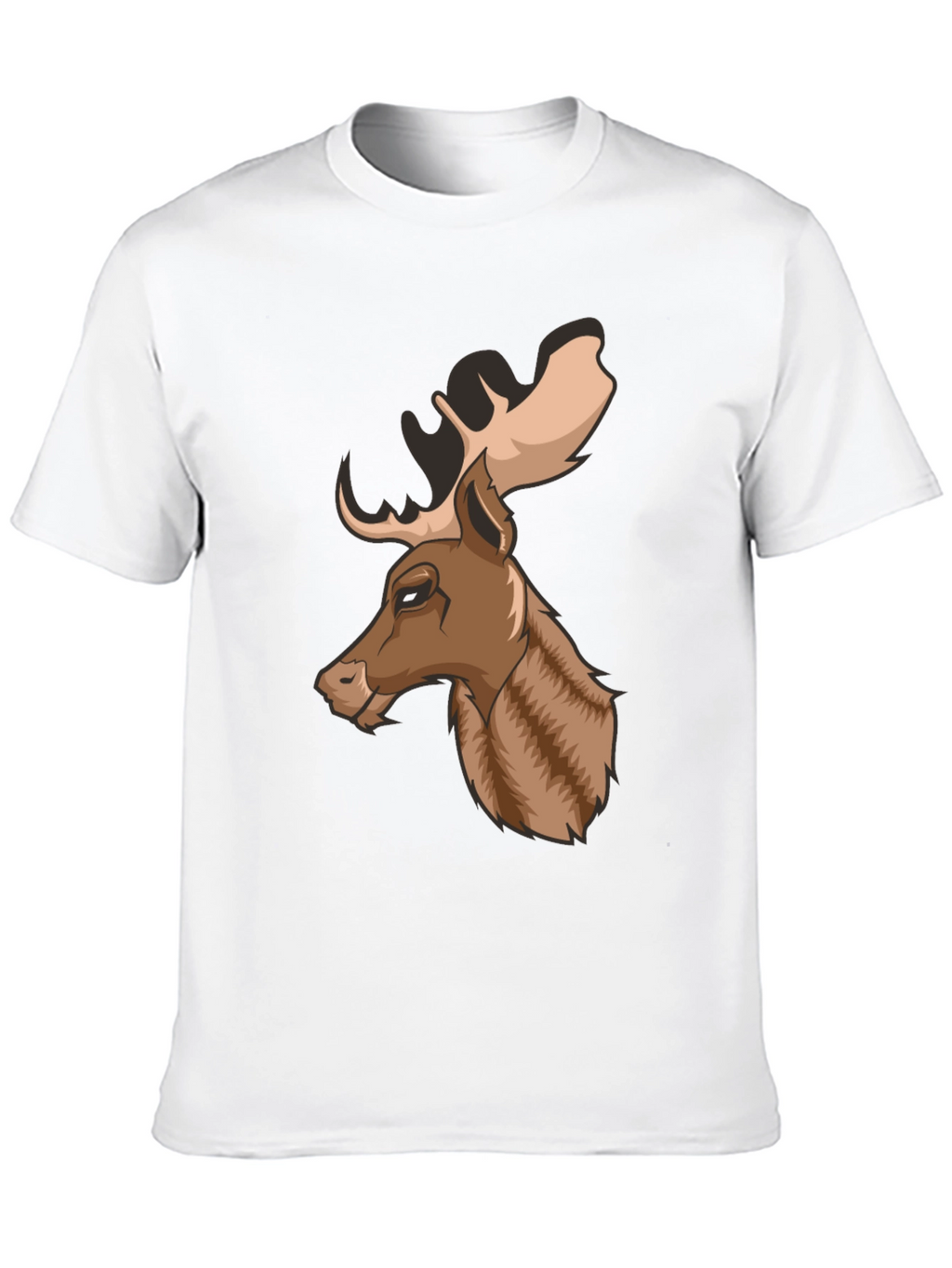 Cool Moose Graphic Tee - Mens Black T-Shirt