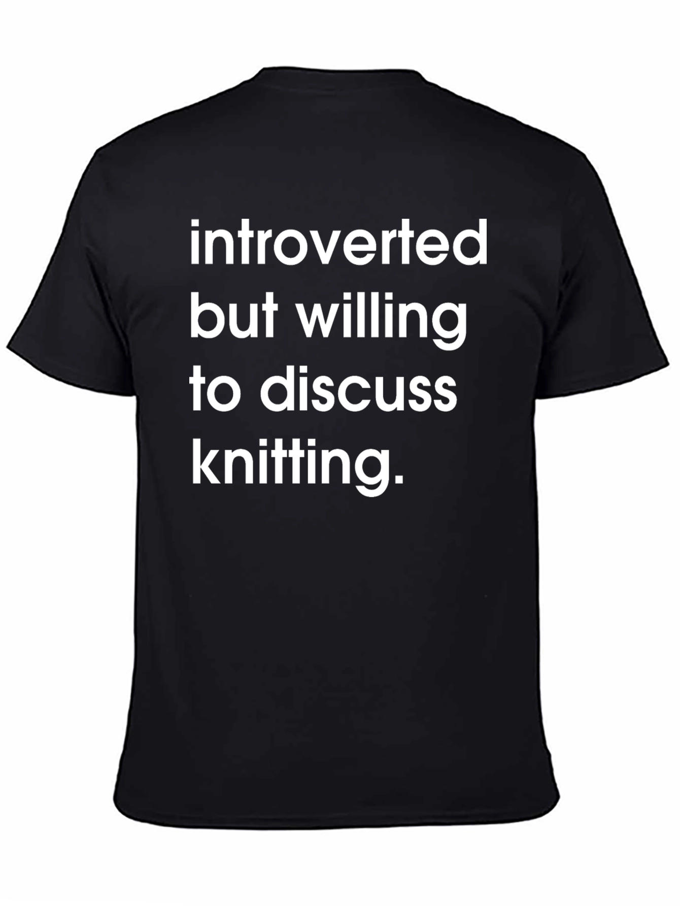 Introverted Knitting Enthusiast T-Shirt