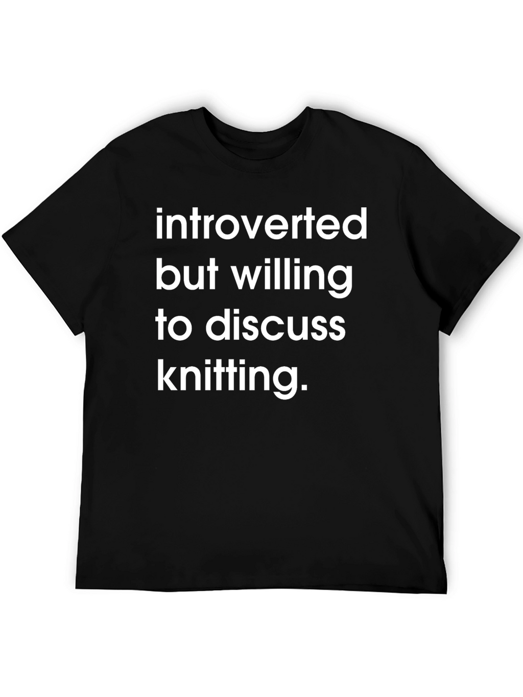 Introverted Knitting Enthusiast T-Shirt