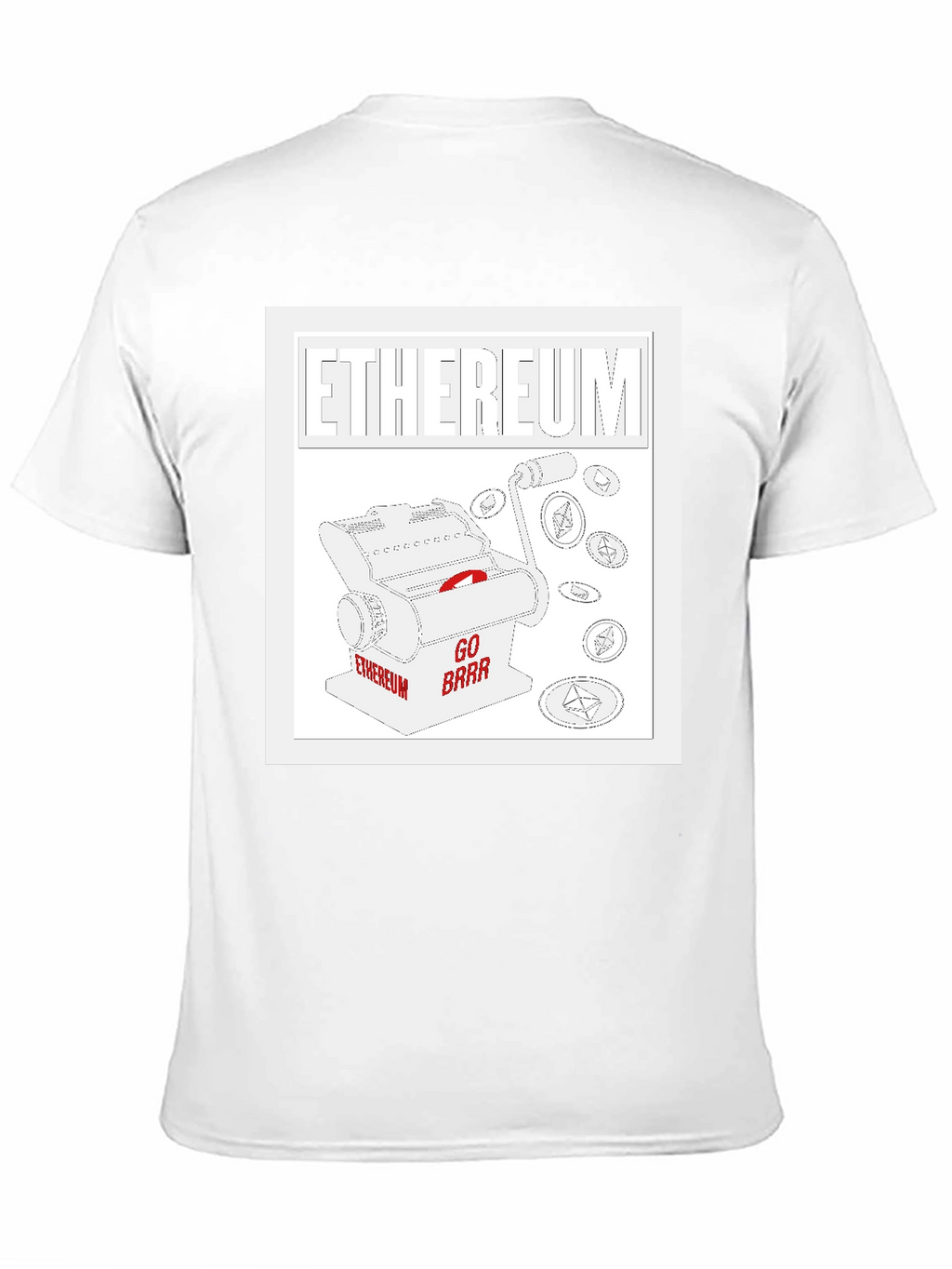 Ethereum Go Brrr Black T-Shirt