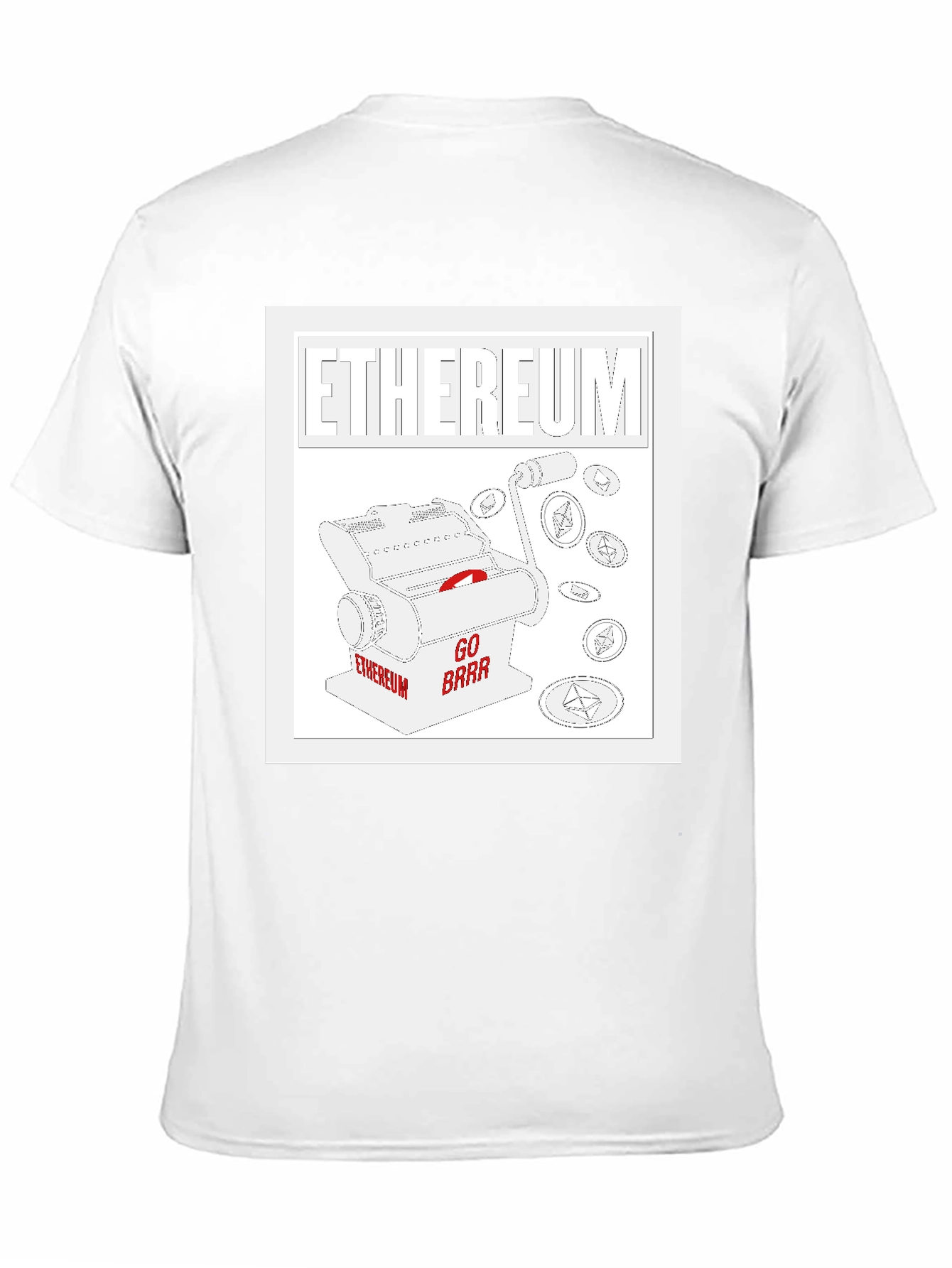 Ethereum Go Brrr Black T-Shirt