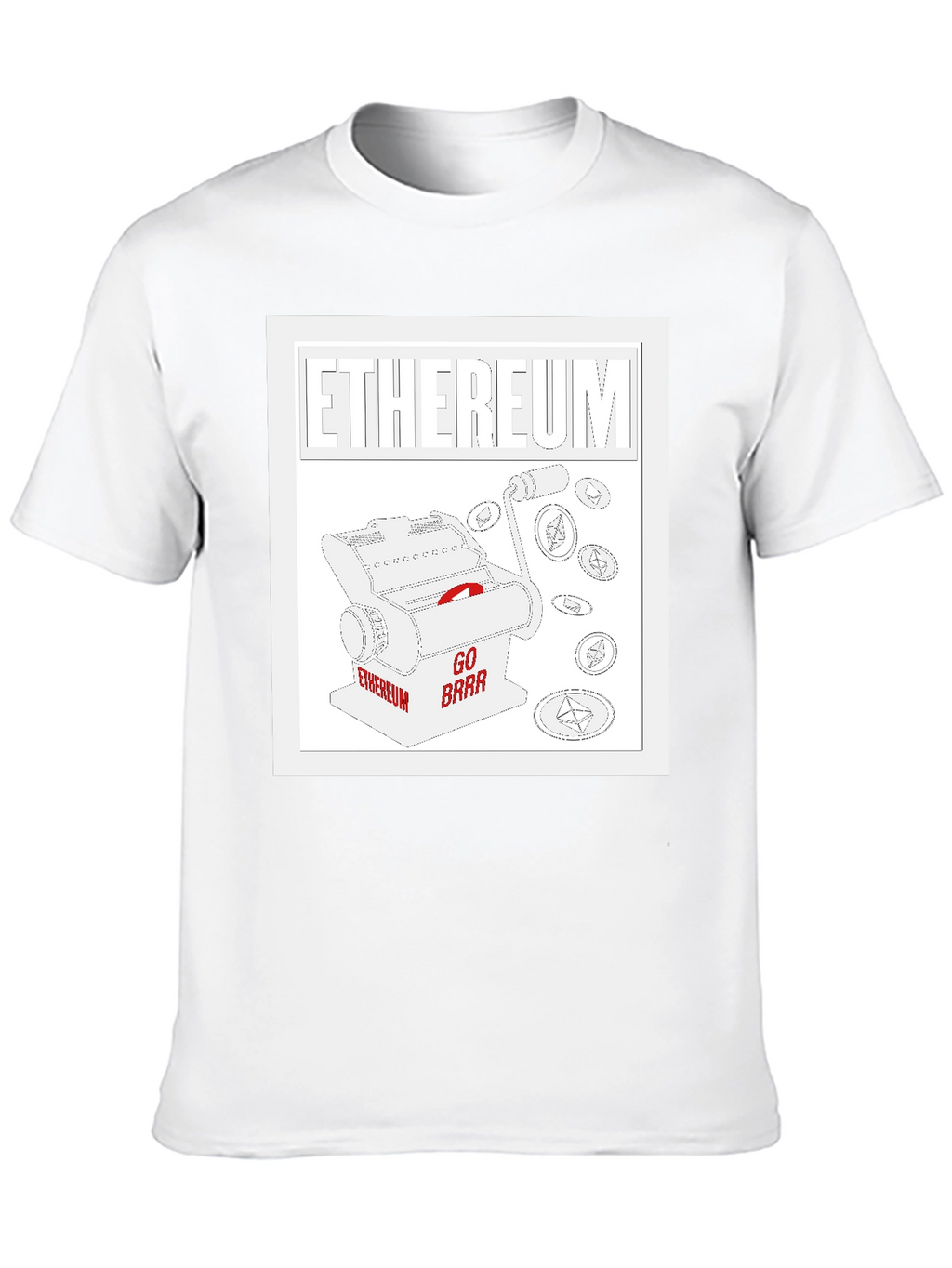 Ethereum Go Brrr Black T-Shirt
