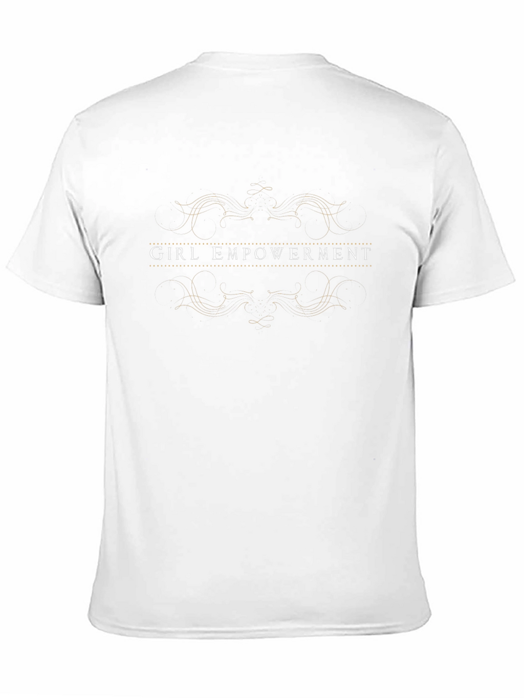 Girl Empowerment Graphic Tee - Black Cotton Blend