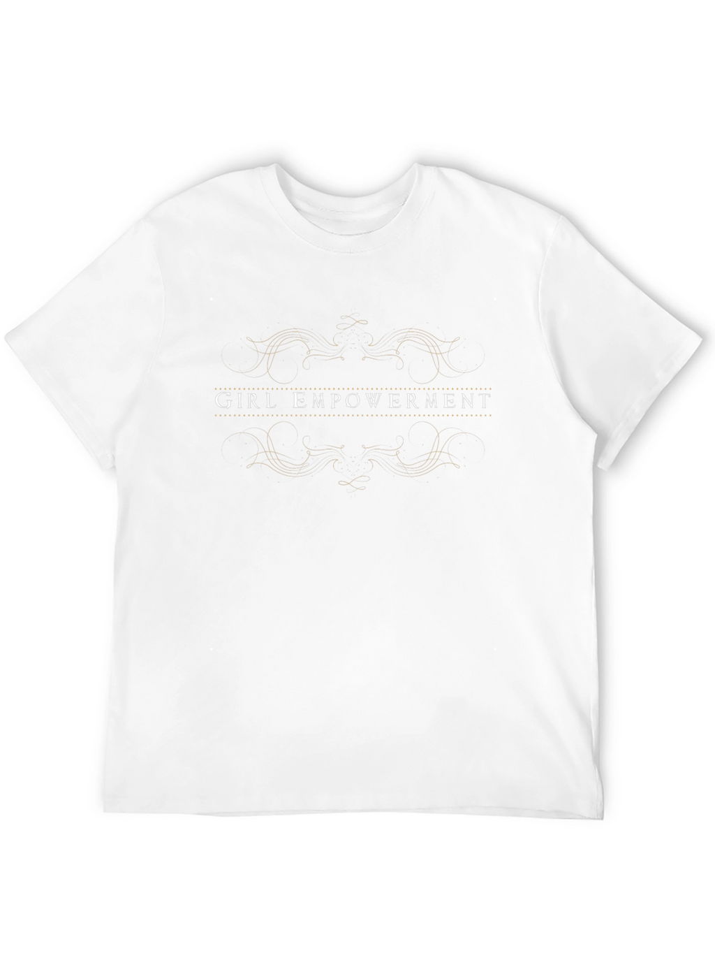 Girl Empowerment Graphic Tee - Black Cotton Blend