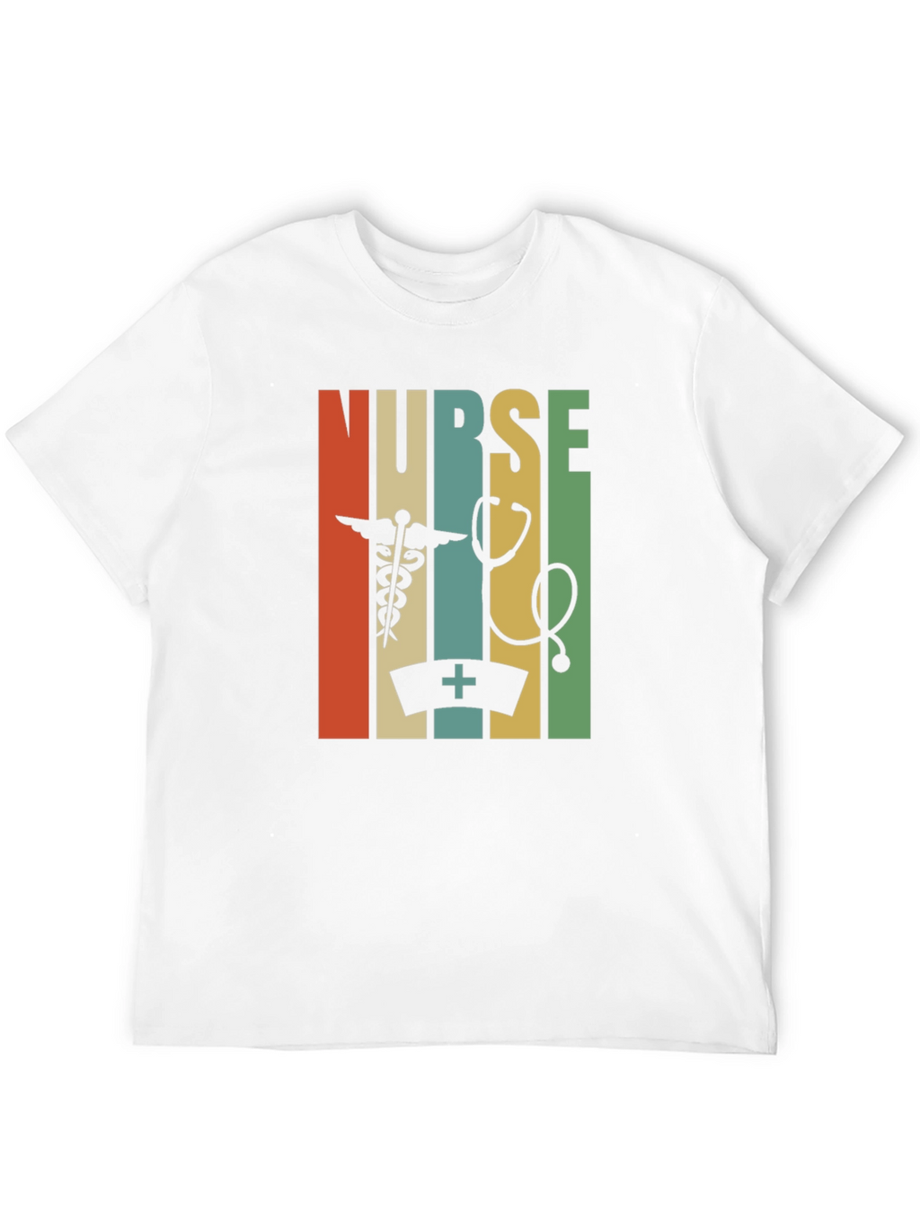 Retro Nurse T-Shirt: Healthcare Hero Style