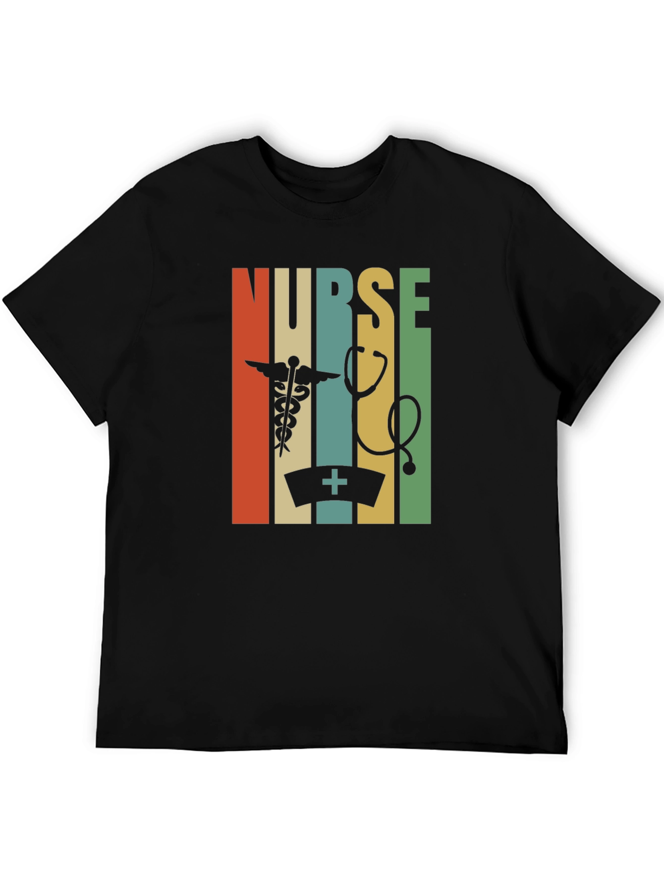 Retro Nurse T-Shirt: Healthcare Hero Style