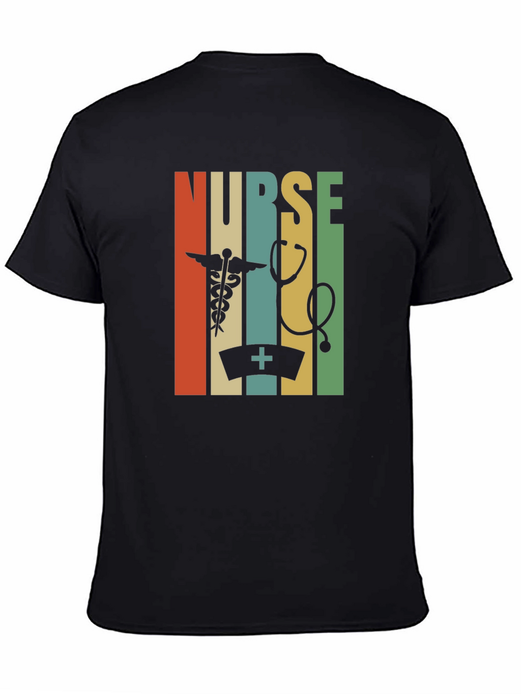 Retro Nurse T-Shirt: Healthcare Hero Style
