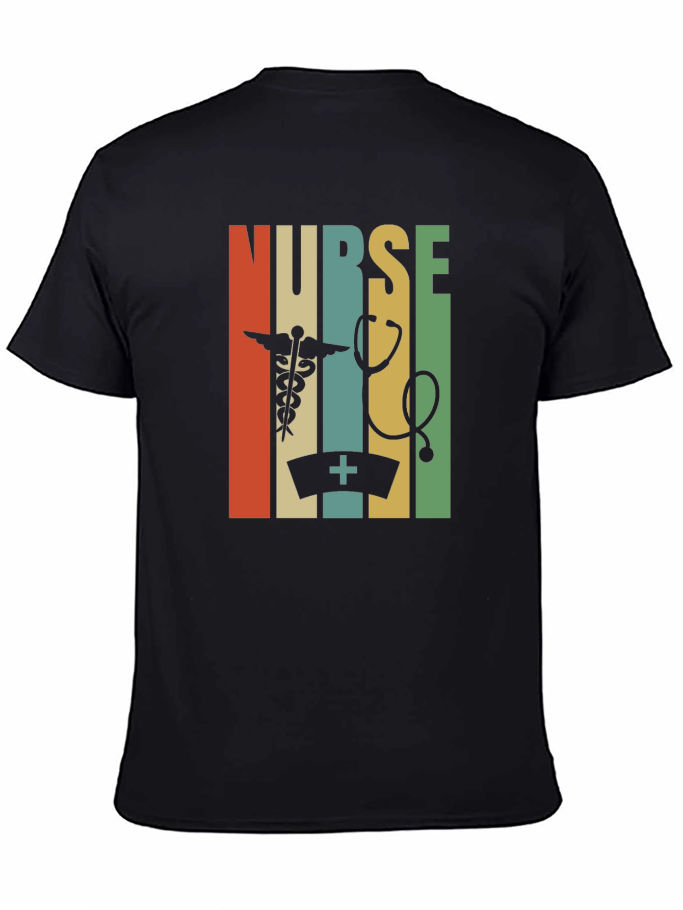 Retro Nurse T-Shirt: Healthcare Hero Style