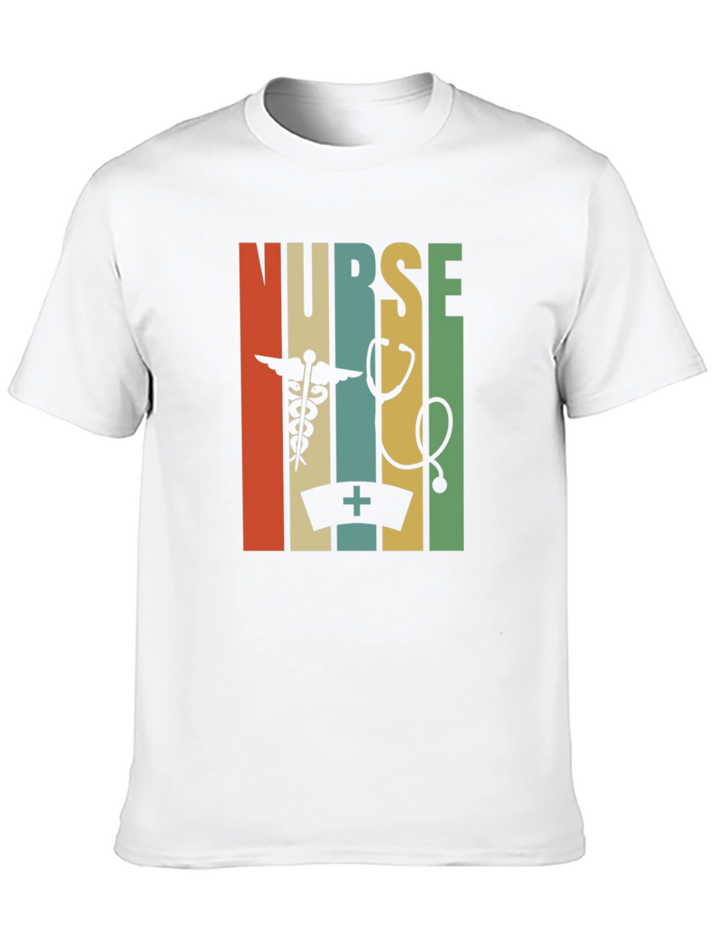 Retro Nurse T-Shirt: Healthcare Hero Style