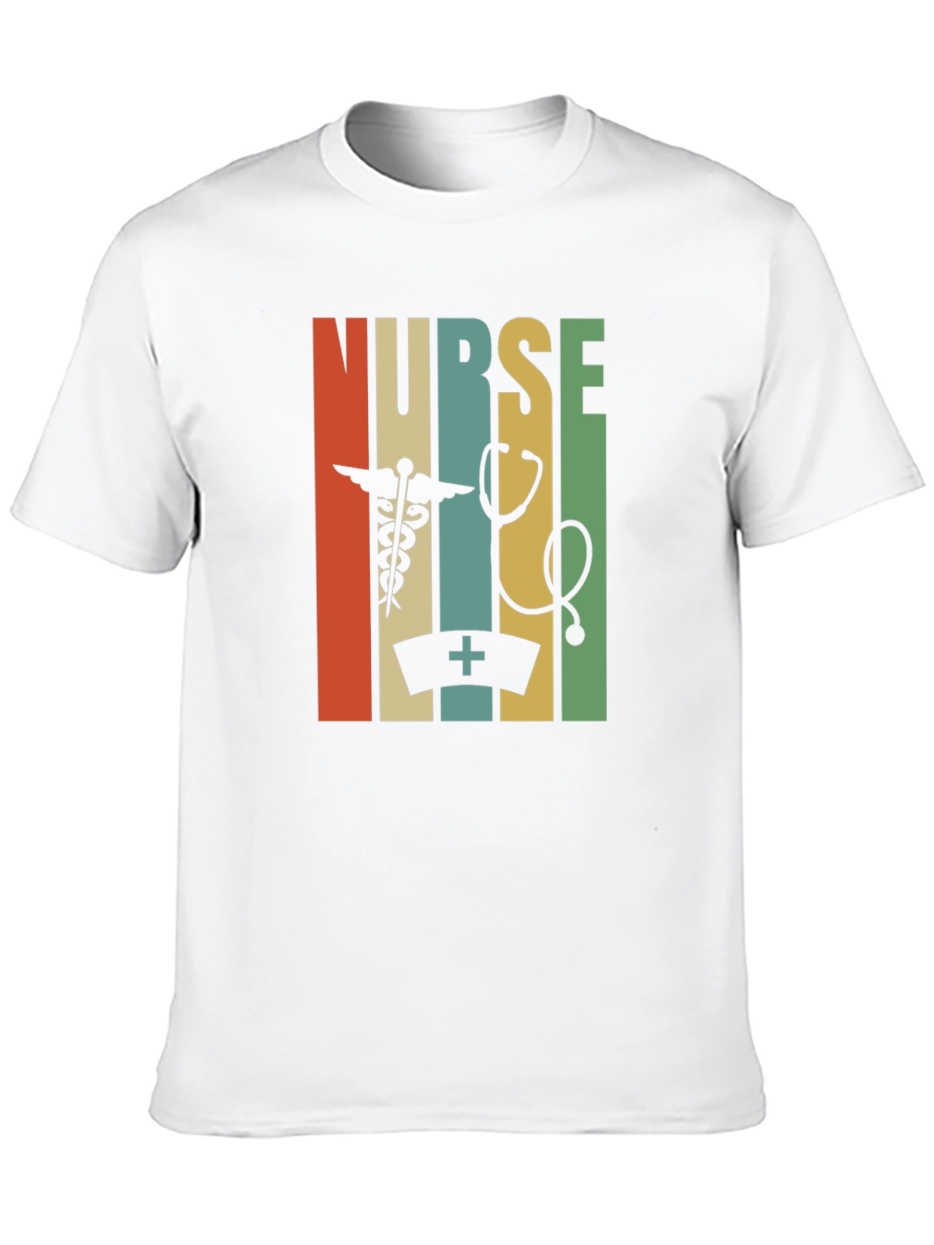 Retro Nurse T-Shirt: Healthcare Hero Style