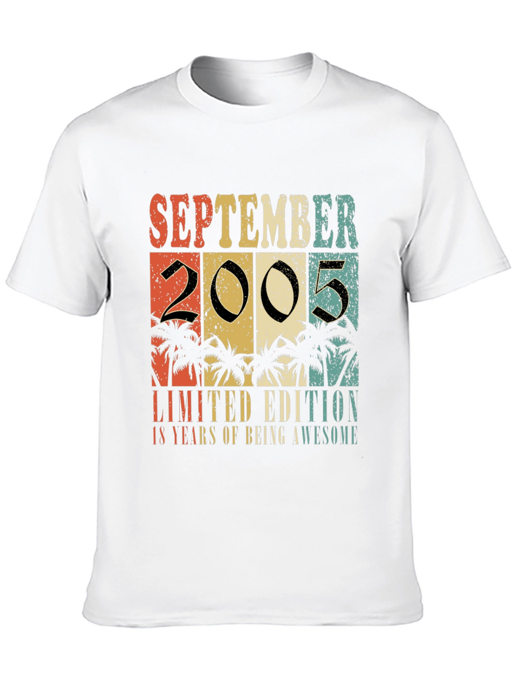 September 2005 Limited Edition 18th Birthday T-Shirt