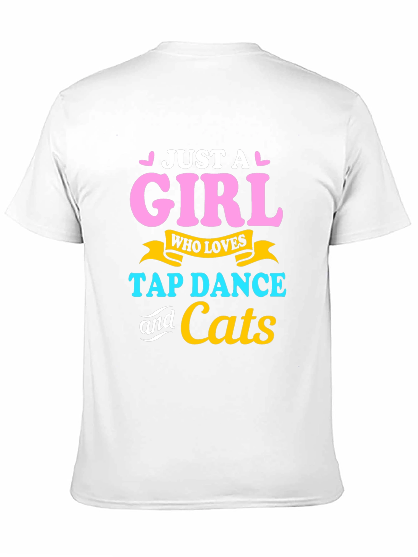 Just A Girl Who Loves Tap Dance & Cats T-Shirt