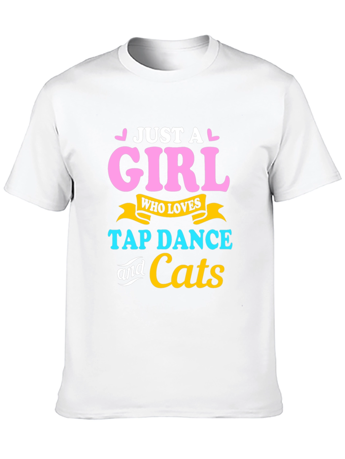 Just A Girl Who Loves Tap Dance & Cats T-Shirt