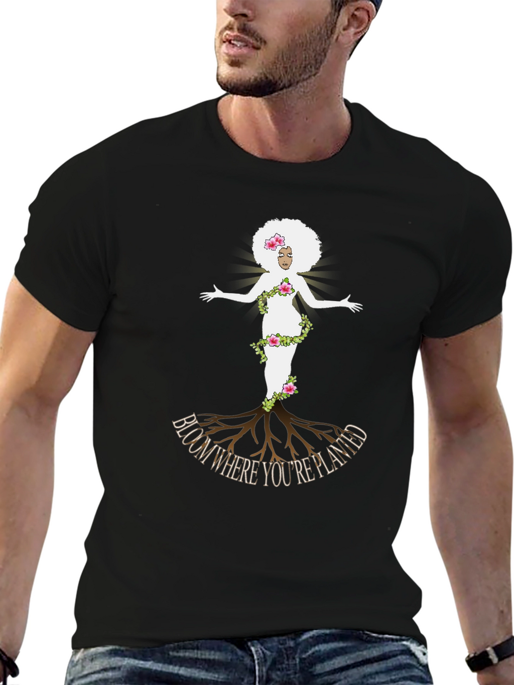 Bloom Where Youre Planted Graphic Tee